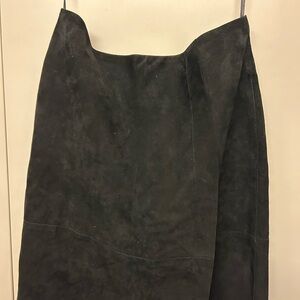 Club Monaco Collection Suede Pencil Skirt Size 6